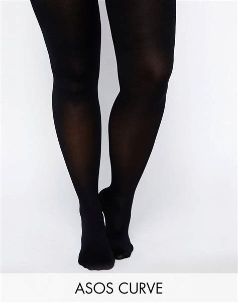 asos curve us|asos curve 50 black stockings.